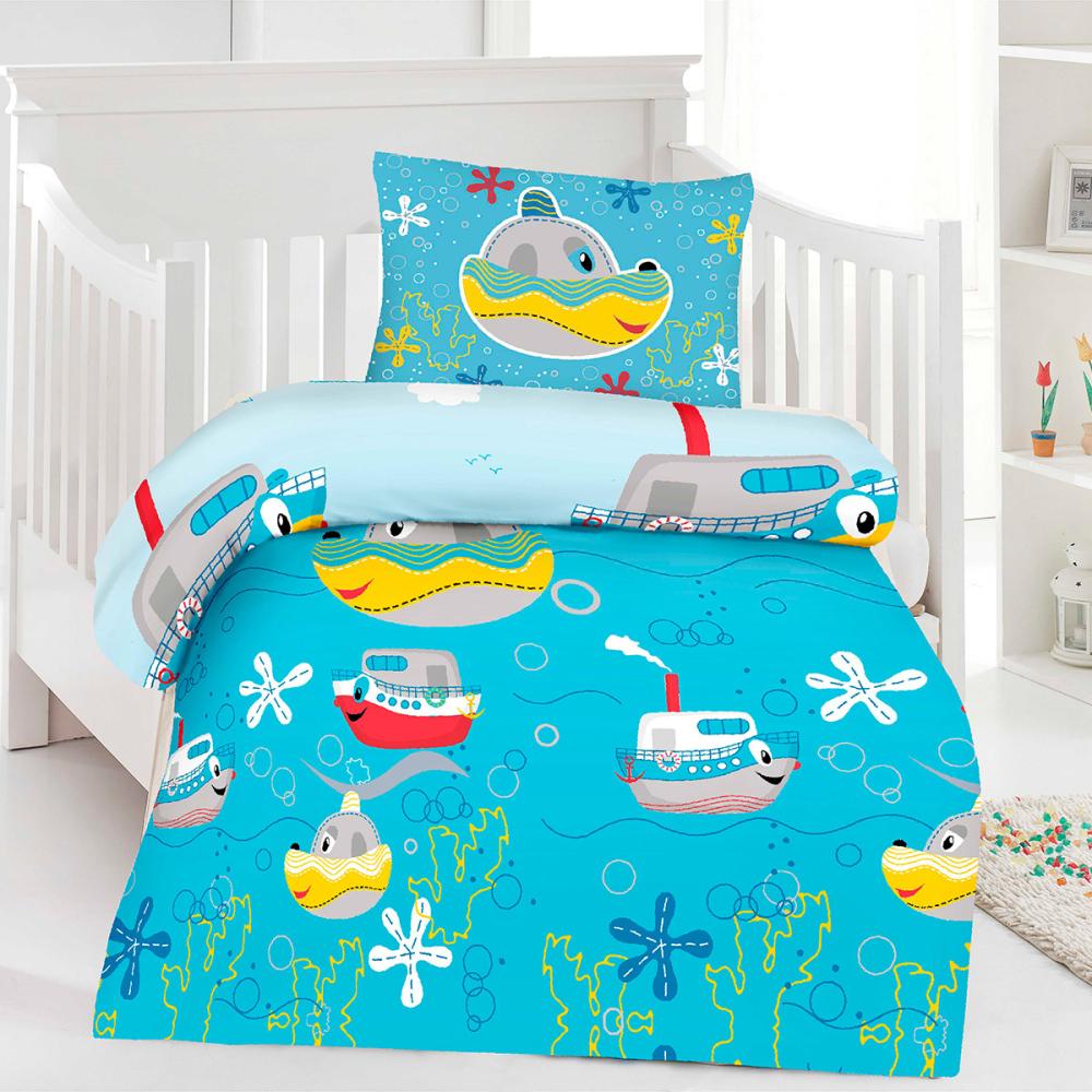 Optidream Renforcé Kinderbettwäsche Robbie|100x135 cm + 40x60 cm Bild 1