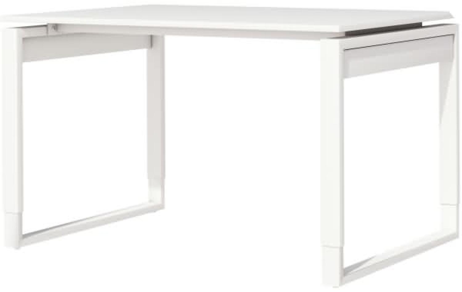 Kerkmann Schreibtisch Fresh BxT 120x80cm höhenverstellbar weiß Bild 1