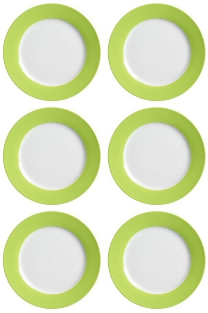 Ritzenhoff & Breker DOPPIO Dessertteller 20 cm grün 6er Set Bild 1