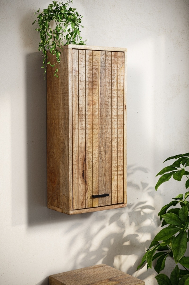 Badoberschrank 30x70cm 'Life' Mango massiv Bild 1