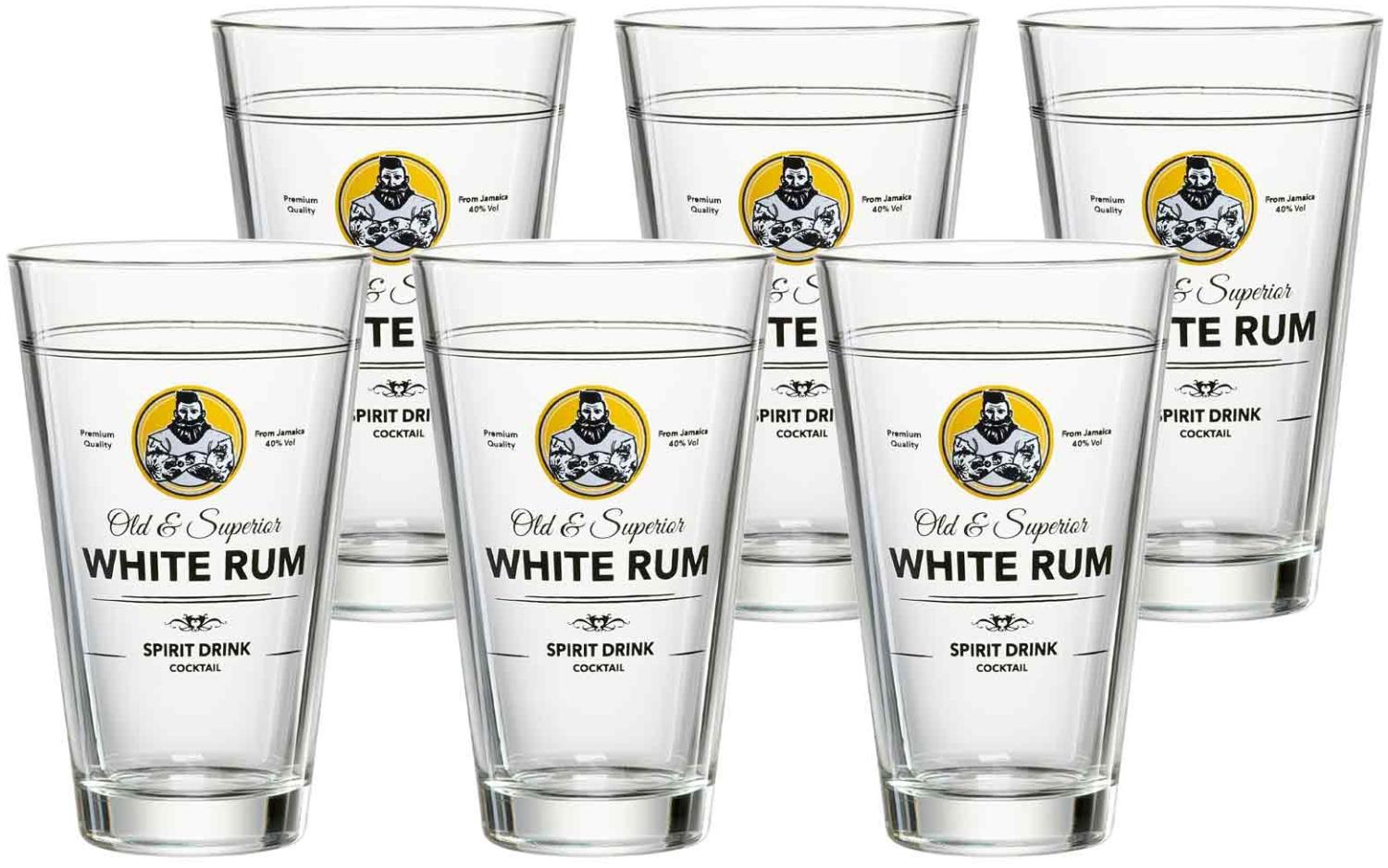 Ritzenhoff & Breker SPIRITS White Rum Becher 330 ml 6er Set Bild 1