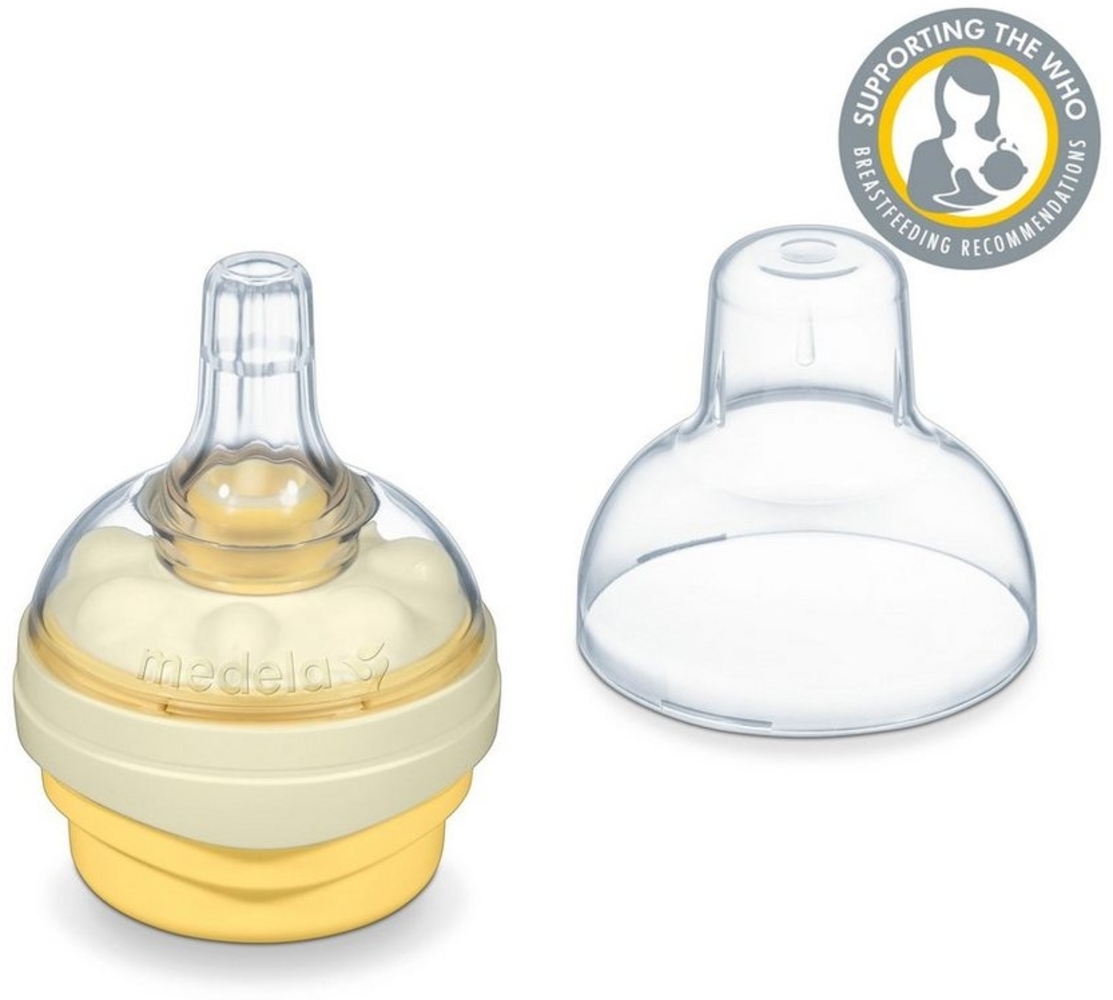 MEDELA Babyflasche Calma Milchsauger Einheitsgröße für die gesamte Stillzeit Bild 1