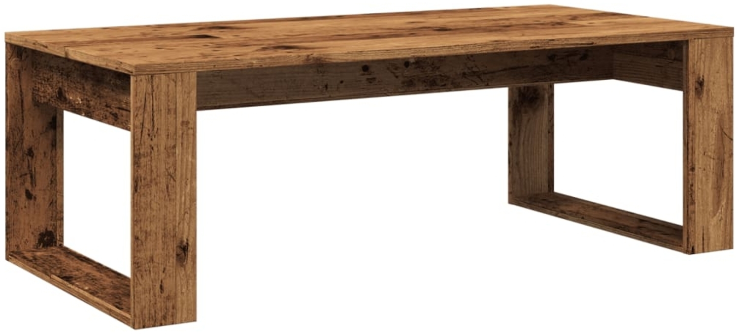 vidaXL Couchtisch Altholz-Optik 102x50x35 cm Holzwerkstoff 856680 Bild 1