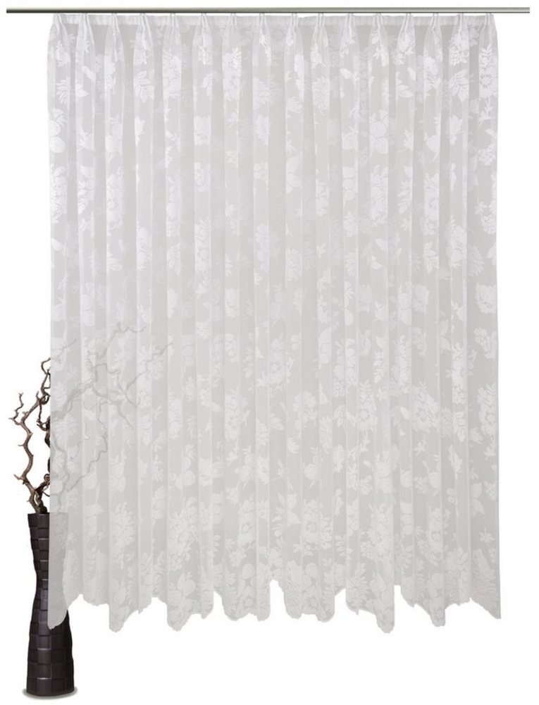 VHG Gardine nach Maß Cosma, Faltenband (1 St), transparent, Polyester, Gardine Bild 1