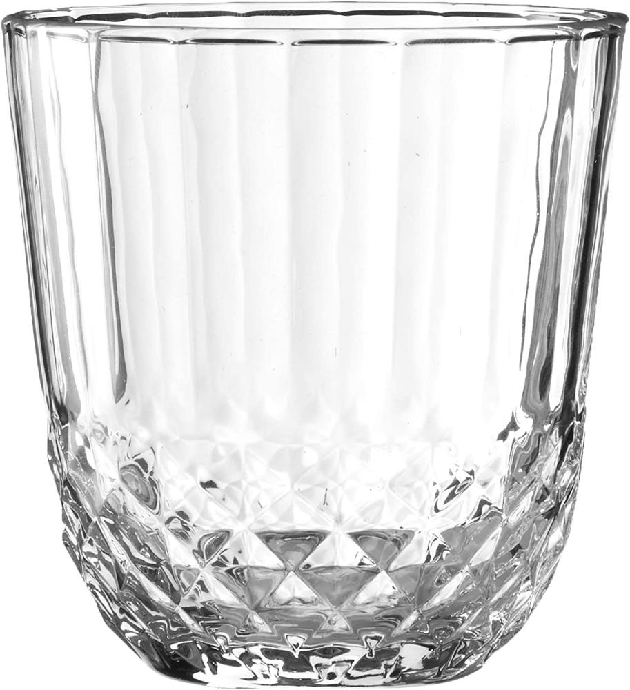 Diony Whiskygläser-Set, 325 ml, altmodische Lowball-Bar-Becher zum Trinken von Bourbon, Scotch Whisky, Cocktails, Cognac, 6 Stück Bild 1