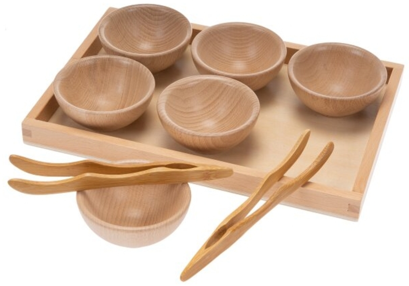 Sortiertablett inkl. 6 Schalen und 2 Pinzetten Bild 1