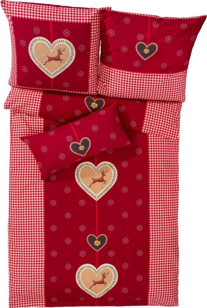 Kaeppel Bettwäsche Bettwäsche, Biber, Karo Bild 1