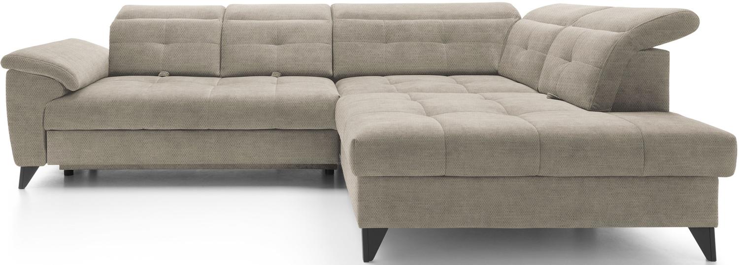 Inferne, Ecksofa, Eckcouch, Beige Bild 1