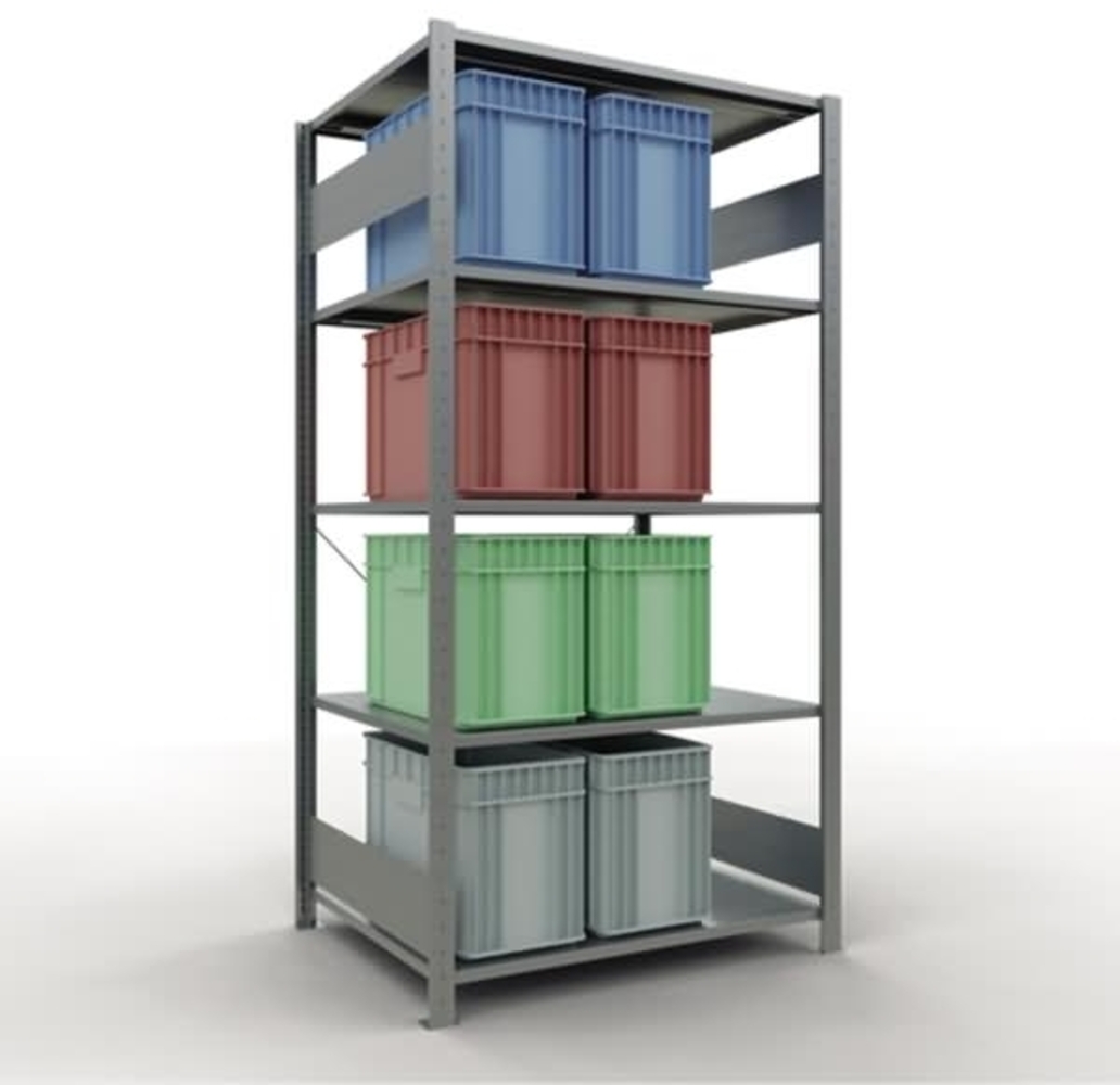 Schulte Regal MULTIplus150 12580 Grund 2.000x1.000x800mm 5 Böden verzi Bild 1