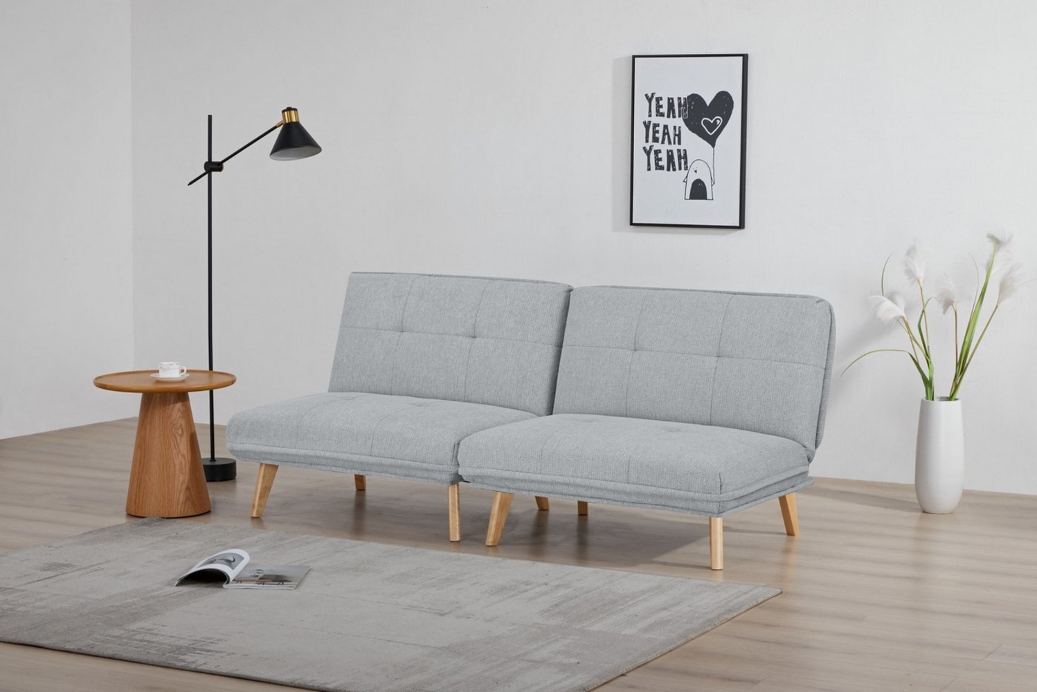 INOSIGN Sessel DELANEY Schlafsofa, bestehend aus 2 Modulen, mit Schlaffunktion, Bettsofa, Schlafsessel, Klappsofa, erweiterbar, in Webstoff Bild 1