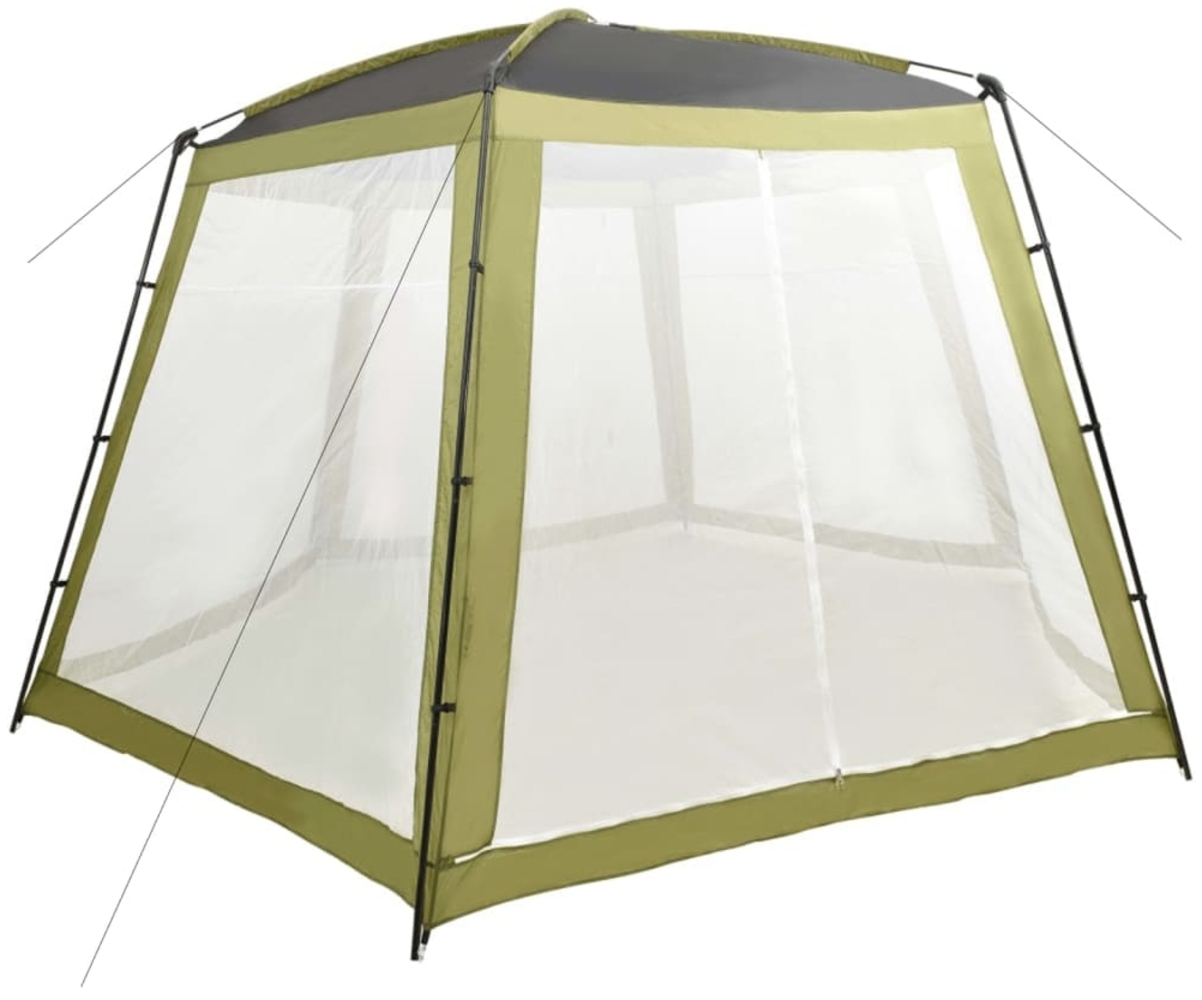vidaXL Pool-Zelt Stoff 500 x 433 x 250 cm Grün 93039 Bild 1