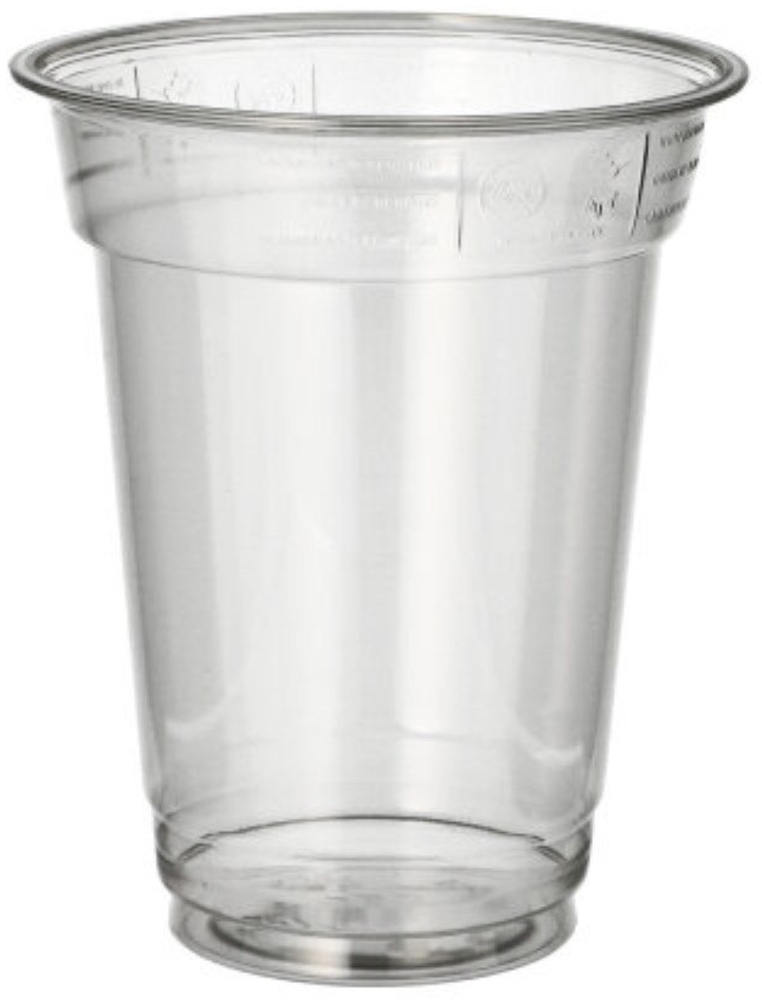 50 Trinkbecher "Hurricane", PET 0,3 l Ø 9,5 cm · 11,7 cm glasklar Bild 1
