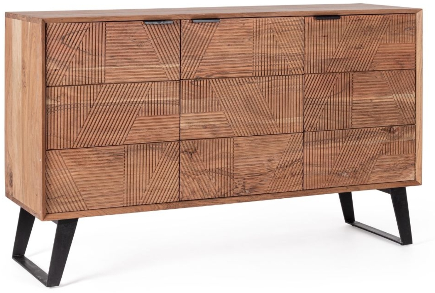 Sideboard Isar aus Akazienholz, 130 cm Bild 1