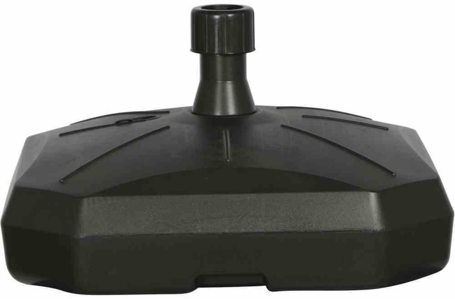 Schirmständer Garda anthrazit Laufrolle Sonnenschirmhalter Sonnenschirmständer Bild 1