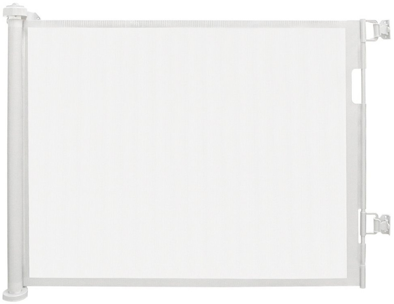 JEOBEST Treppenschutzgitter Türschutzgitter Ausziehbar 0-150CM Treppenschutz Absperrgitter, 1ST, Kinder-und Haustier-Schutzgitter, Sehr platzsparend,da ausziehbar Bild 1