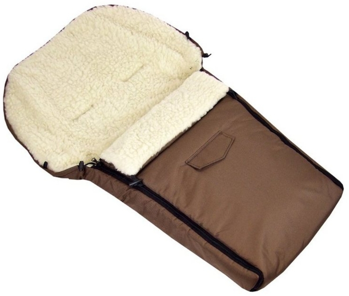 BambiniWelt by Rafael K. Fußsack Winterfußsack Babyfußsack Fußsack Kinderwagen Wolle universal 90cm, universal Bild 1