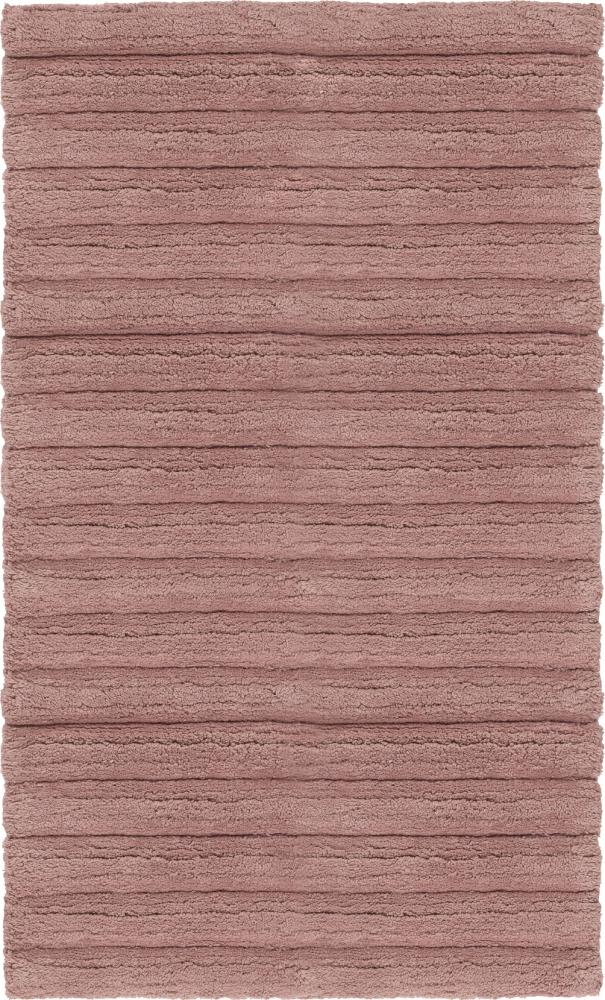 Heckett and Lane Badematte Vivienne 1 Badematte 70x120 cm 100% Baumwolle Shady Pink Bild 1