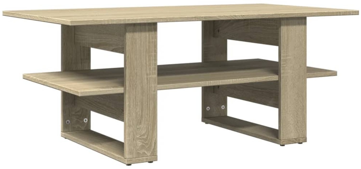 vidaXL Couchtisch Sonoma-Eiche 102x55x42 cm Holzwerkstoff 823264 Bild 1