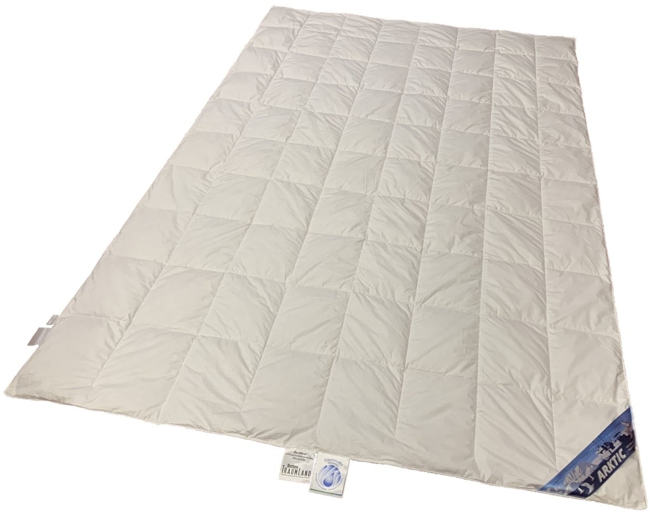 Arktic Sommerbettdecke Sommer Daunendecke Steppdecke, Füllung: 100% Daune, Bezug: 100% Baumwolle Bild 1