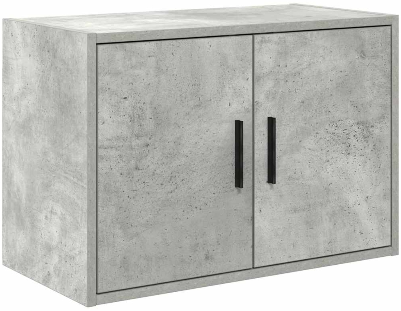 vidaXL Garagen-Wandschrank Betongrau Holzwerkstoff 860649 Bild 1