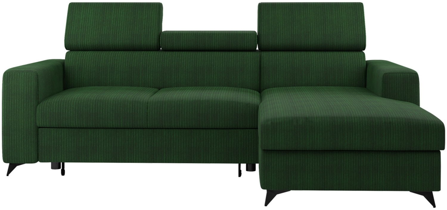 Ecksofa Kiarge Premium Cord (Farbe: Poso 14, Seite: Rechts 2R+LC) Bild 1