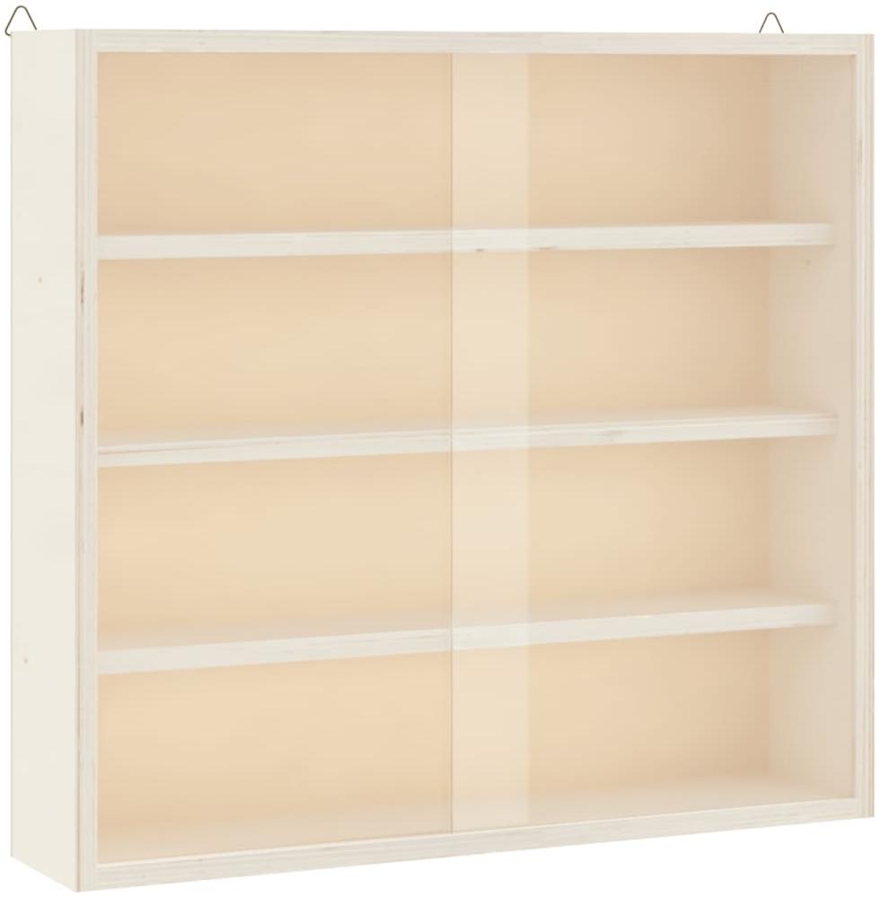 vidaXL Sammlervitrine aus Holz mit Türen 40x8,5x37 cm 4017385 Bild 1