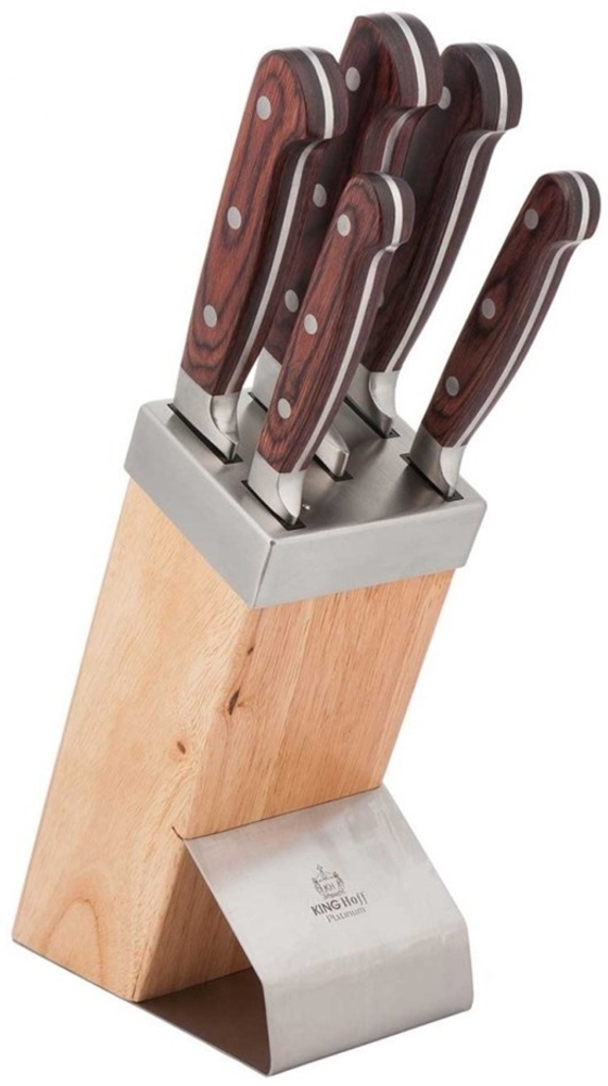 Kinghoff Kinghoff Küchenmesserset im Block mit 6 Elementen KH3463 Bild 1