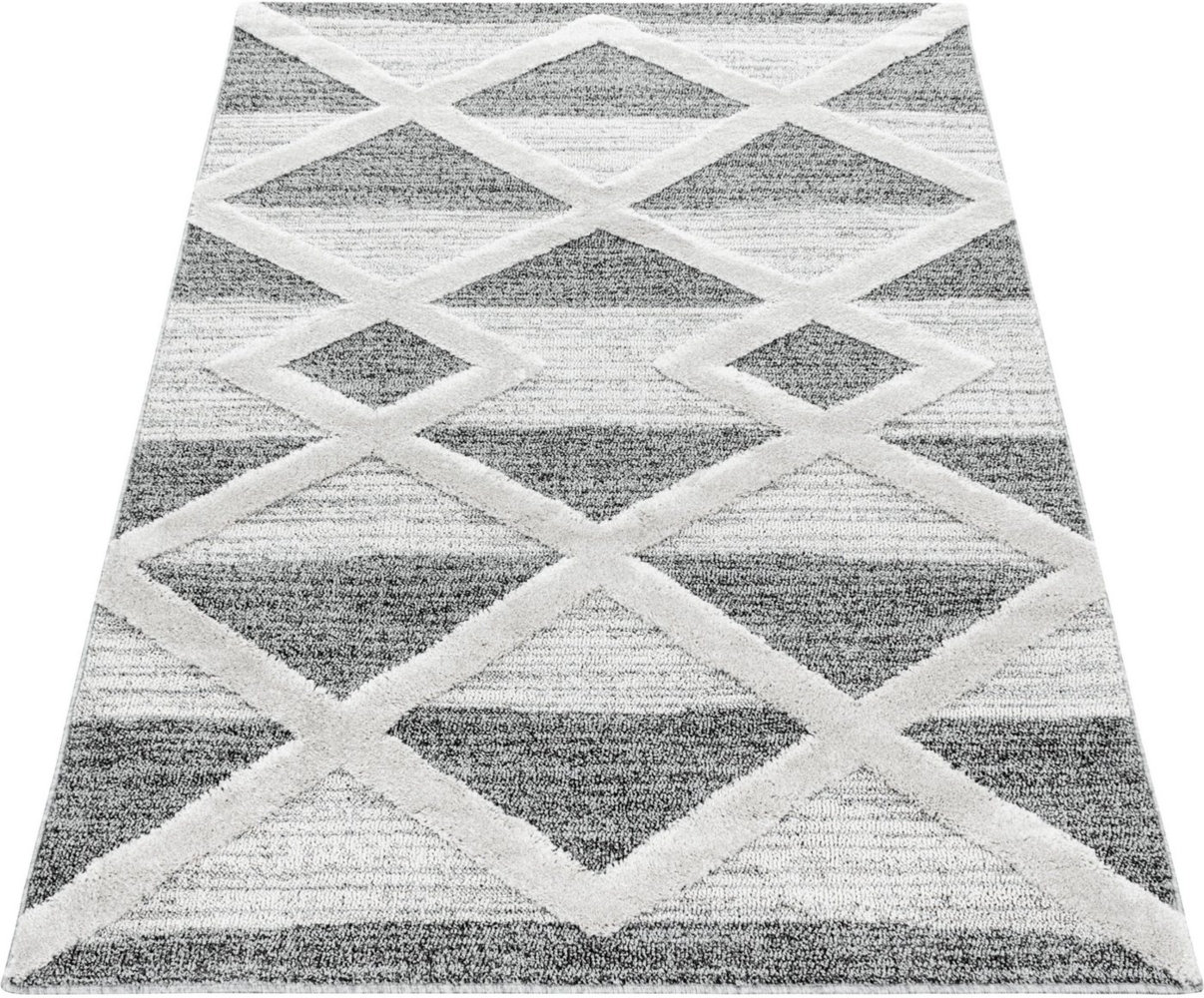 Ayyildiz Teppiche Teppich PISA 4709, rechteckig, Höhe: 20 mm, Läufer, auch rund, Hoch Tief Struktur, Wohnzimmer, Schlafzimmer Bild 1