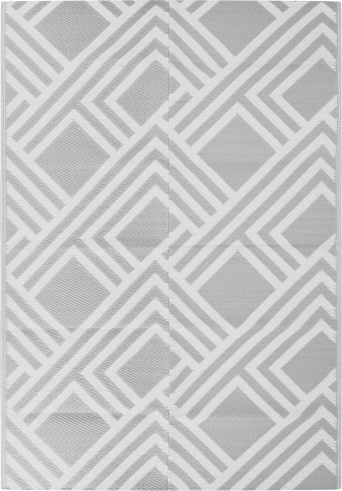 vidaXL Outdoor-Teppich ARAKIL Grau 160x230 cm PP 368563 Bild 1