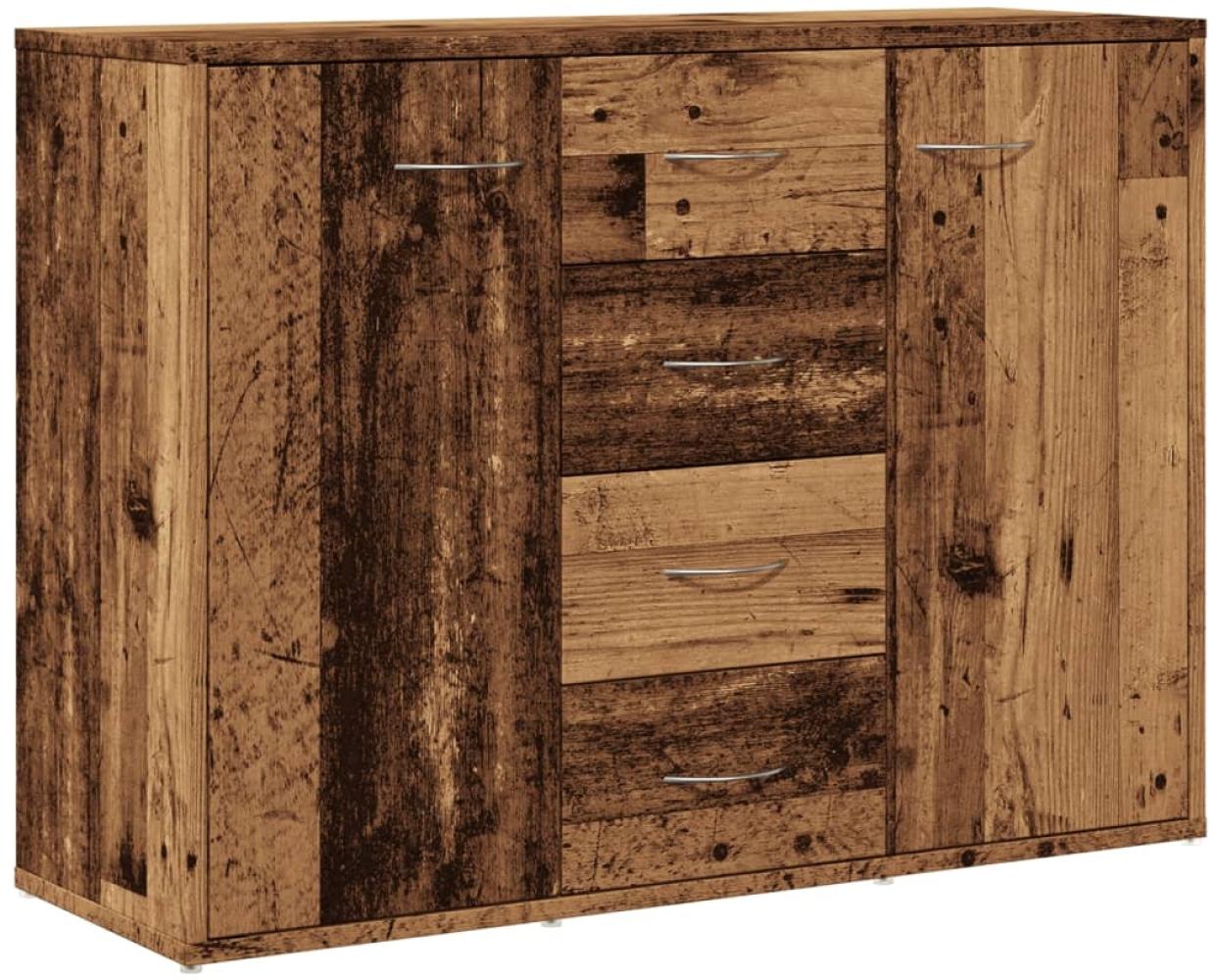 vidaXL Sideboard Altholz-Optik 88x30x64 cm Holzwerkstoff 855892 Bild 1