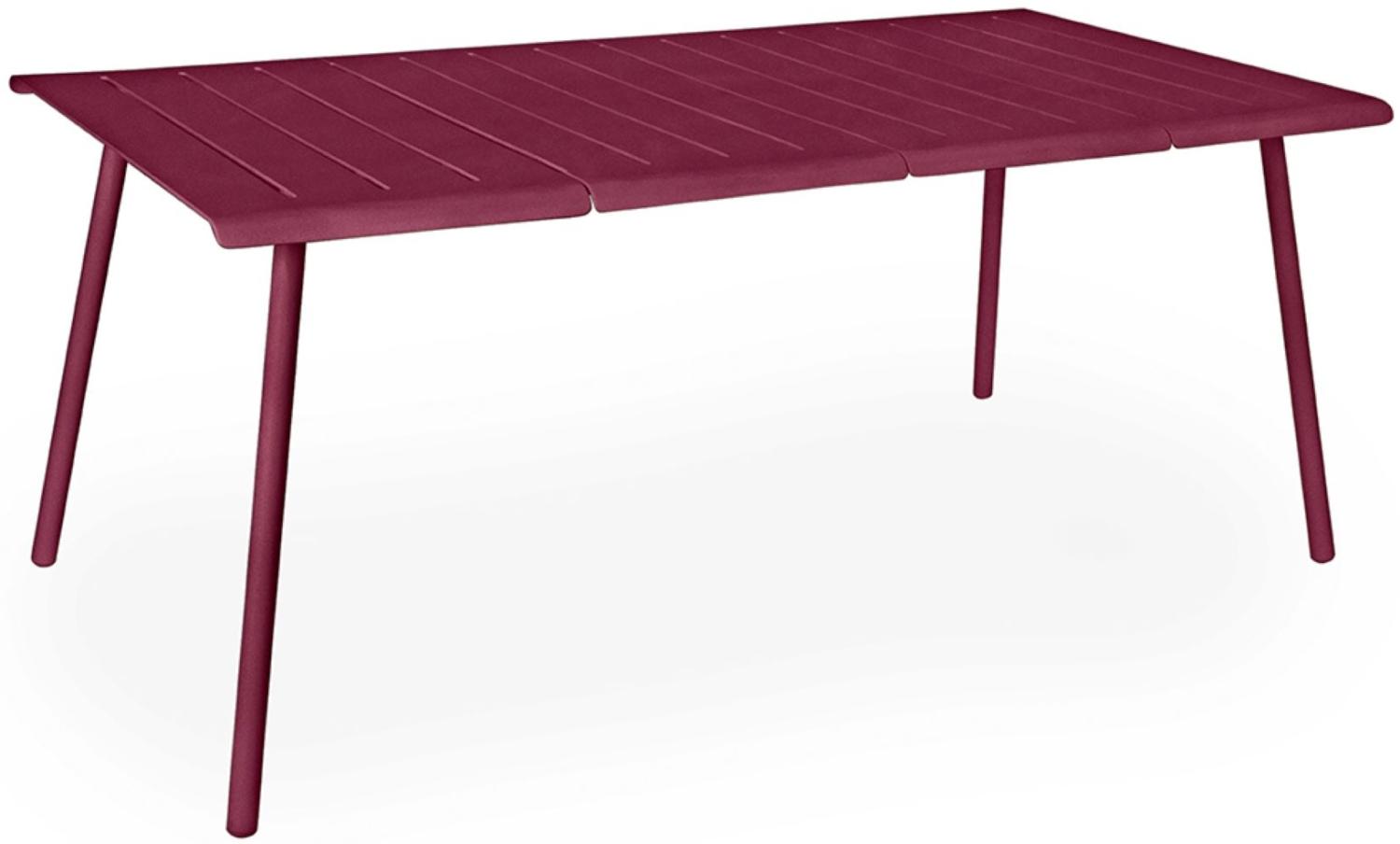 Vapio Outdoortisch Aluminium 180x90x74 cm Beere Bild 1