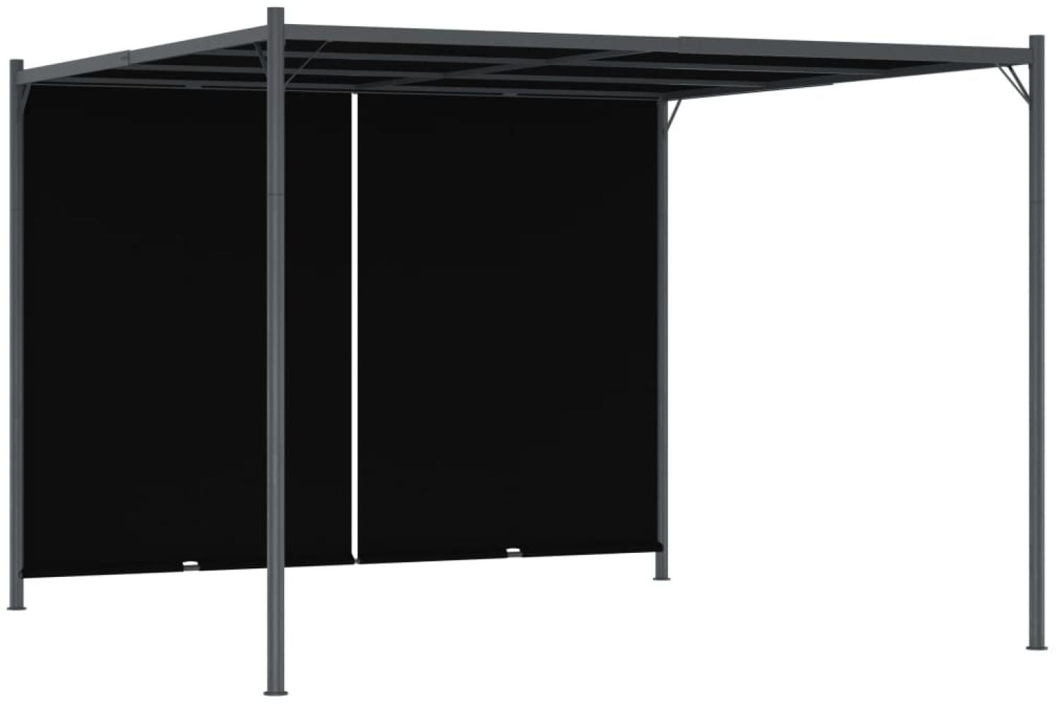 vidaXL Gartenpergola mit Versenkbarem Dach 3x3 m Anthrazit 49324 Bild 1