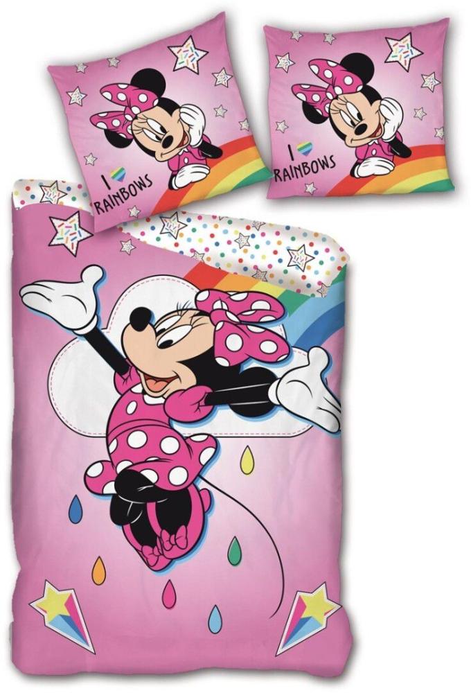 Minnie Mouse Bettwäsche Set – 140 x 200 cm aus 100% Mikrofaser Bild 1