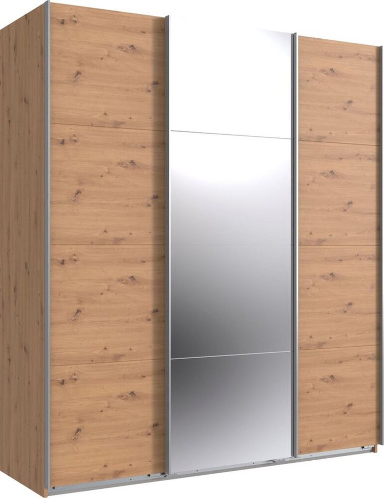 Wimex Schwebetürenschrank Norderstedt INKLUSIVE 2 Stoffboxen und 2 zusätzliche Einlegeböden, mit Spiegel Bild 1