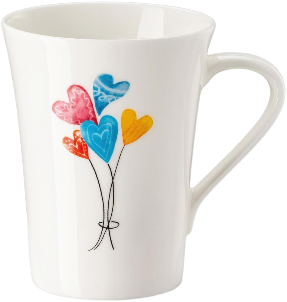 Hutschenreuther My Mug Collection Becher mit Henkel, Bone China, Love - Balloons, 400 ml, 02048-727343-15505 Bild 1