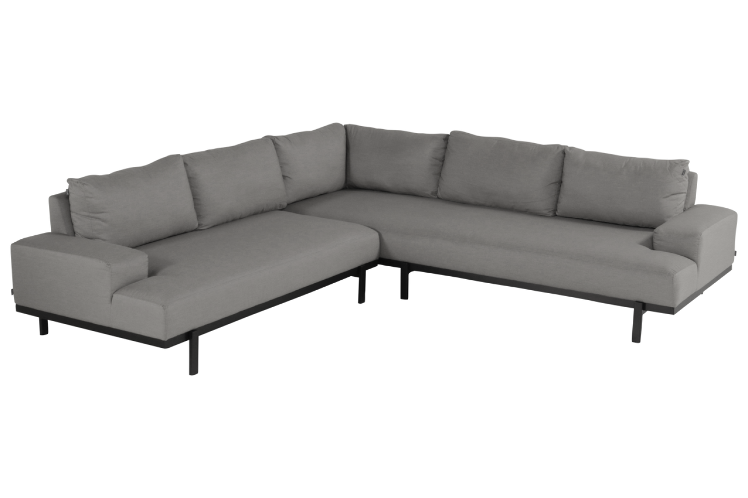 Loungegruppe Lucas (black / mid grey) Bild 1