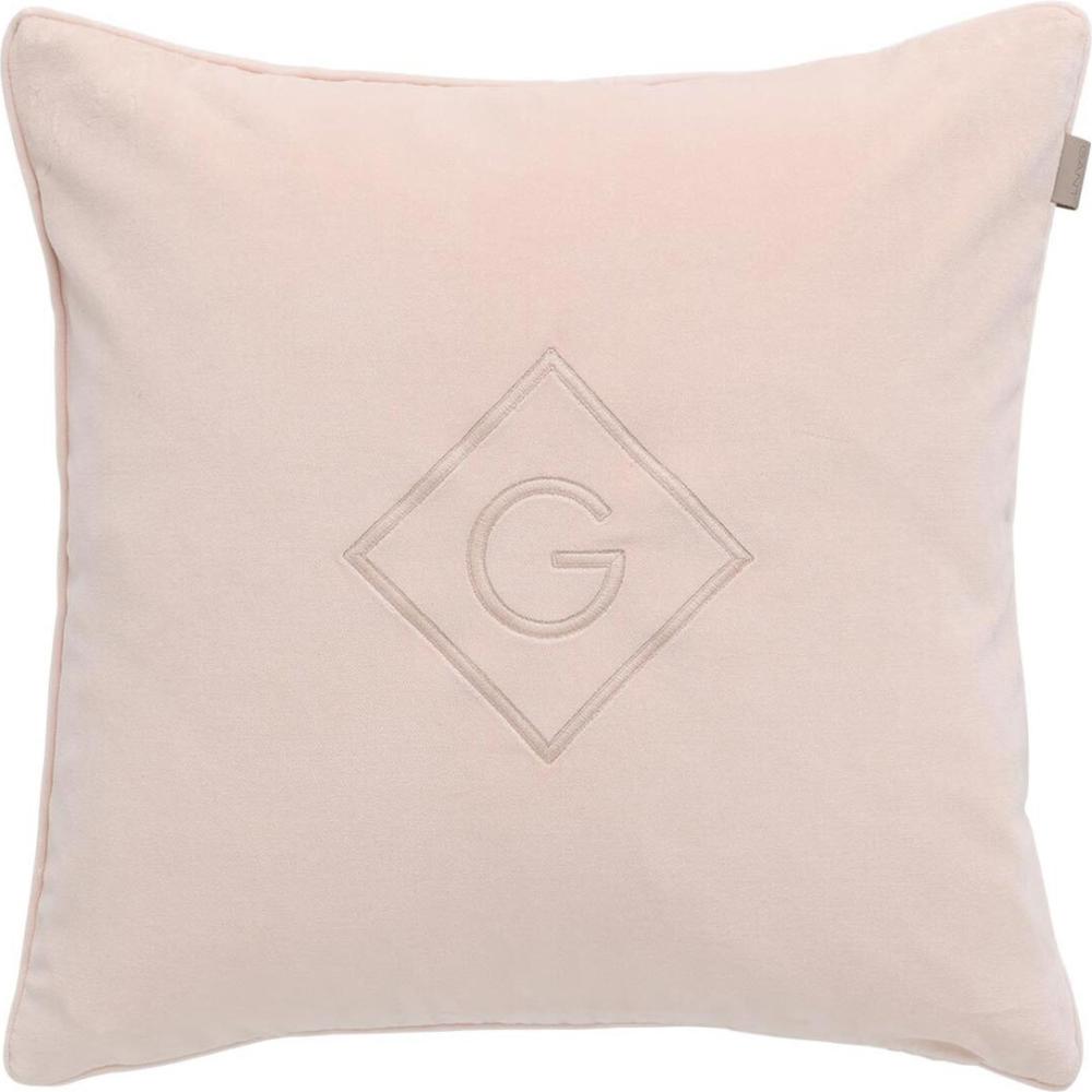 Gant Home Kissenhülle Velvet G Cushion Samt Peony Rosa (50x50cm) 853080301-601 Bild 1