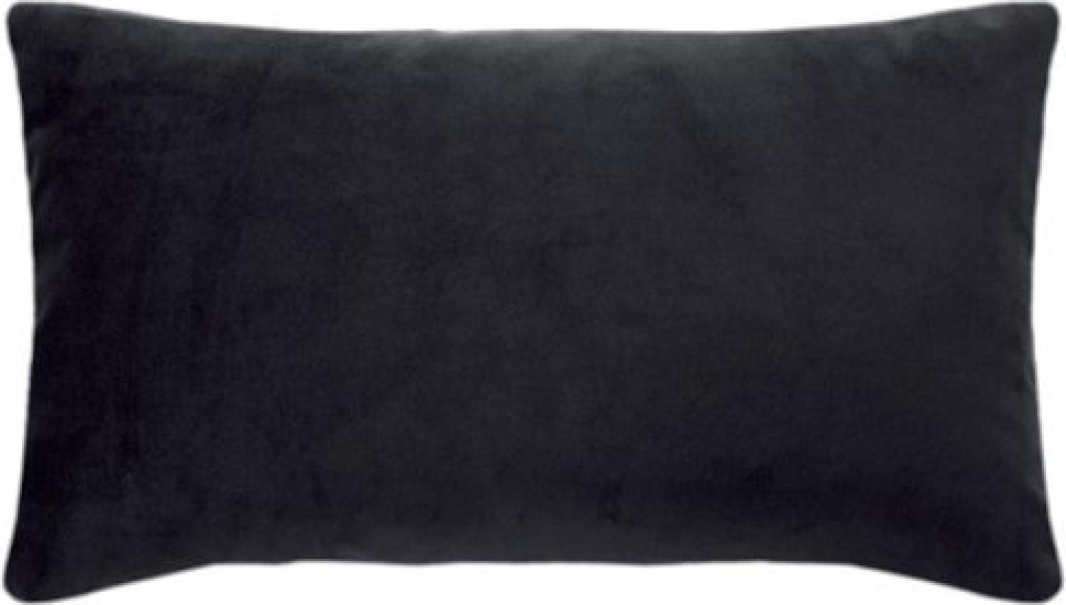 pad Kissenhülle Samt Elegance Schwarz (25x50cm) 10127-U90-2550 Bild 1