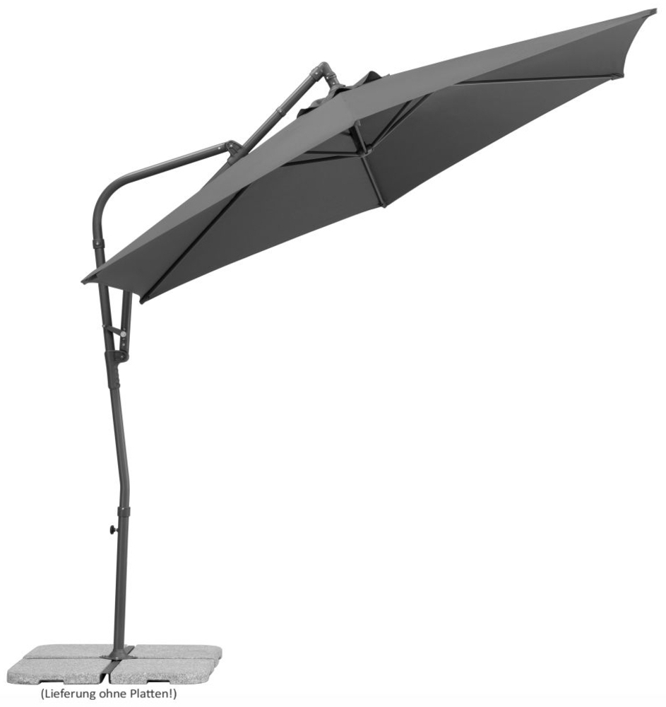 Schneider Ampelschirm Genua anthrazit Ø 300 cm Bild 1