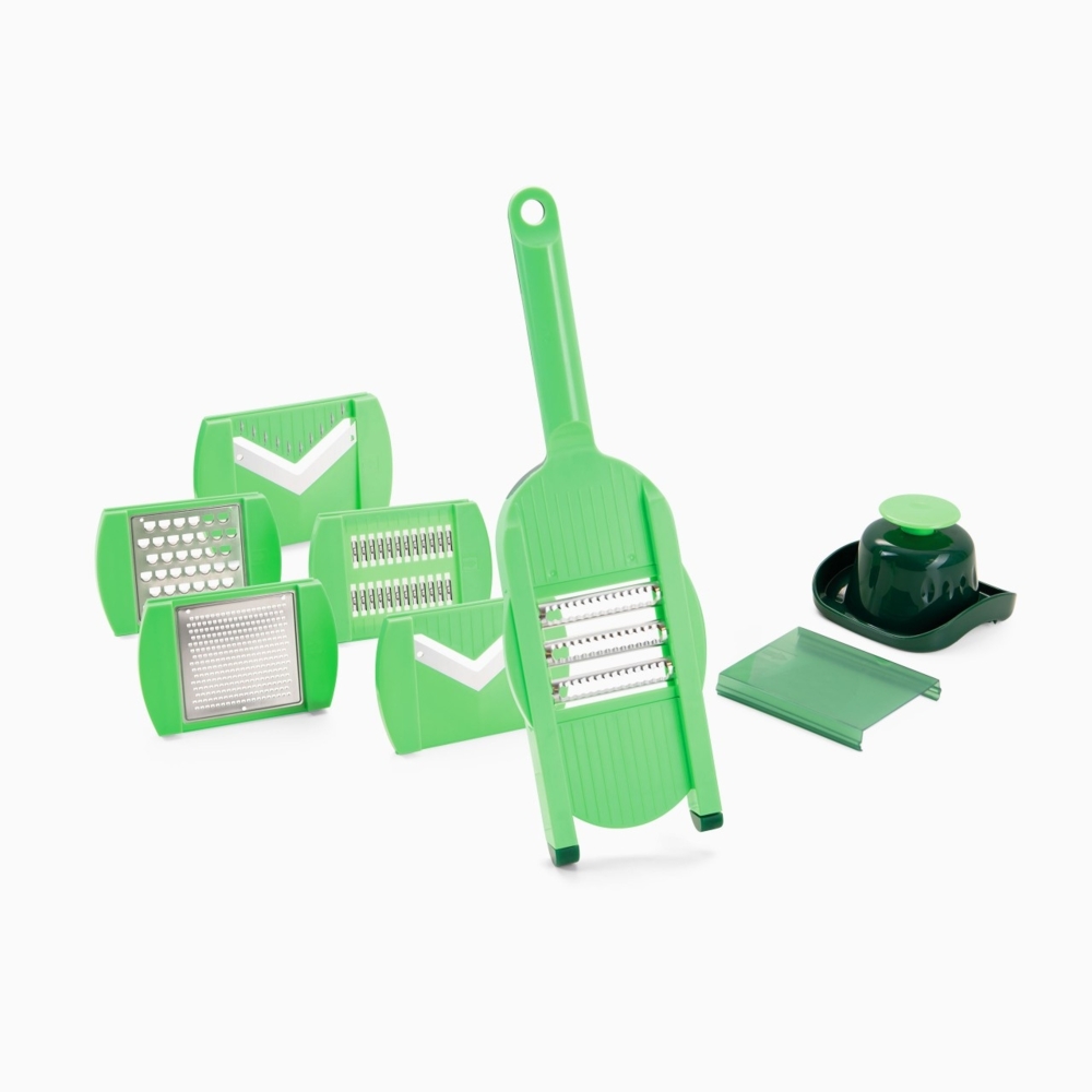 Genius Nicer Dicer Speed Light Gemüsehobel Set 8-tlg 34263 Bild 1