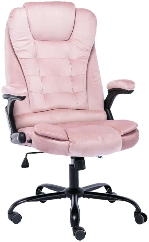 vidaXL Bürostuhl Rosa Samt 20571 Bild 1