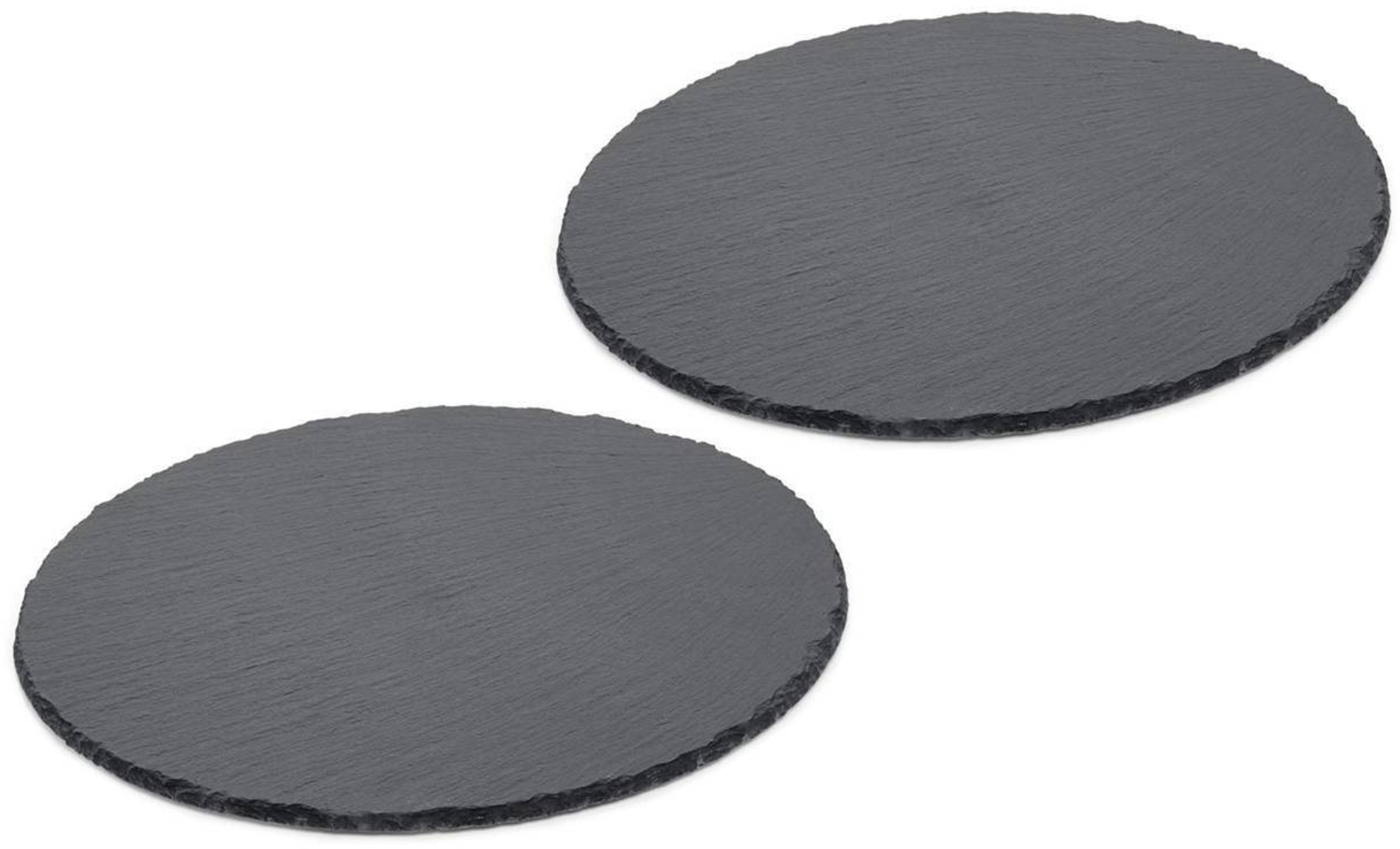 Schieferplatten rund Ø 30cm - 2erSet Bild 1