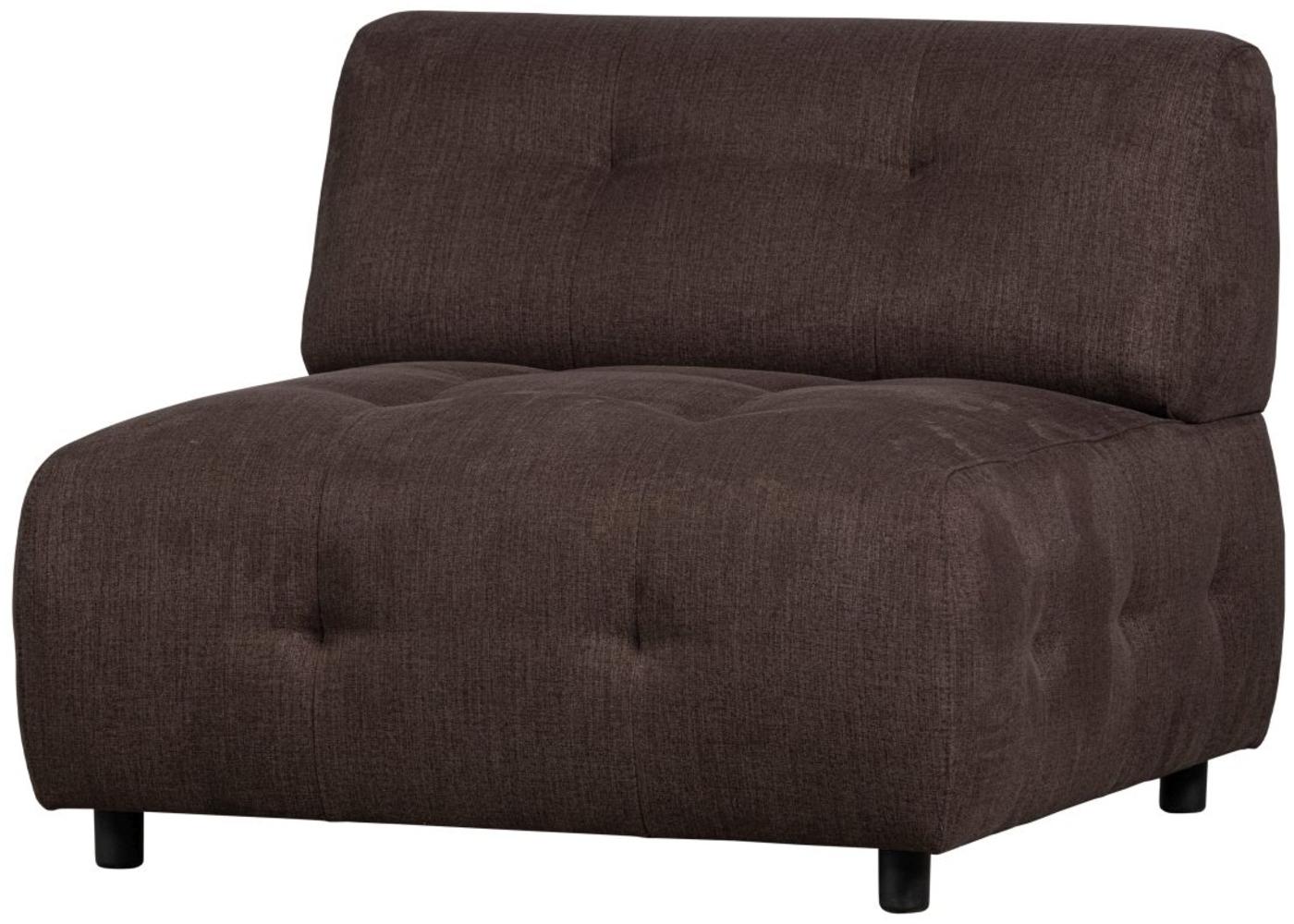 Modulsofa Louis Element aus Flachgewebe, Braun Bild 1