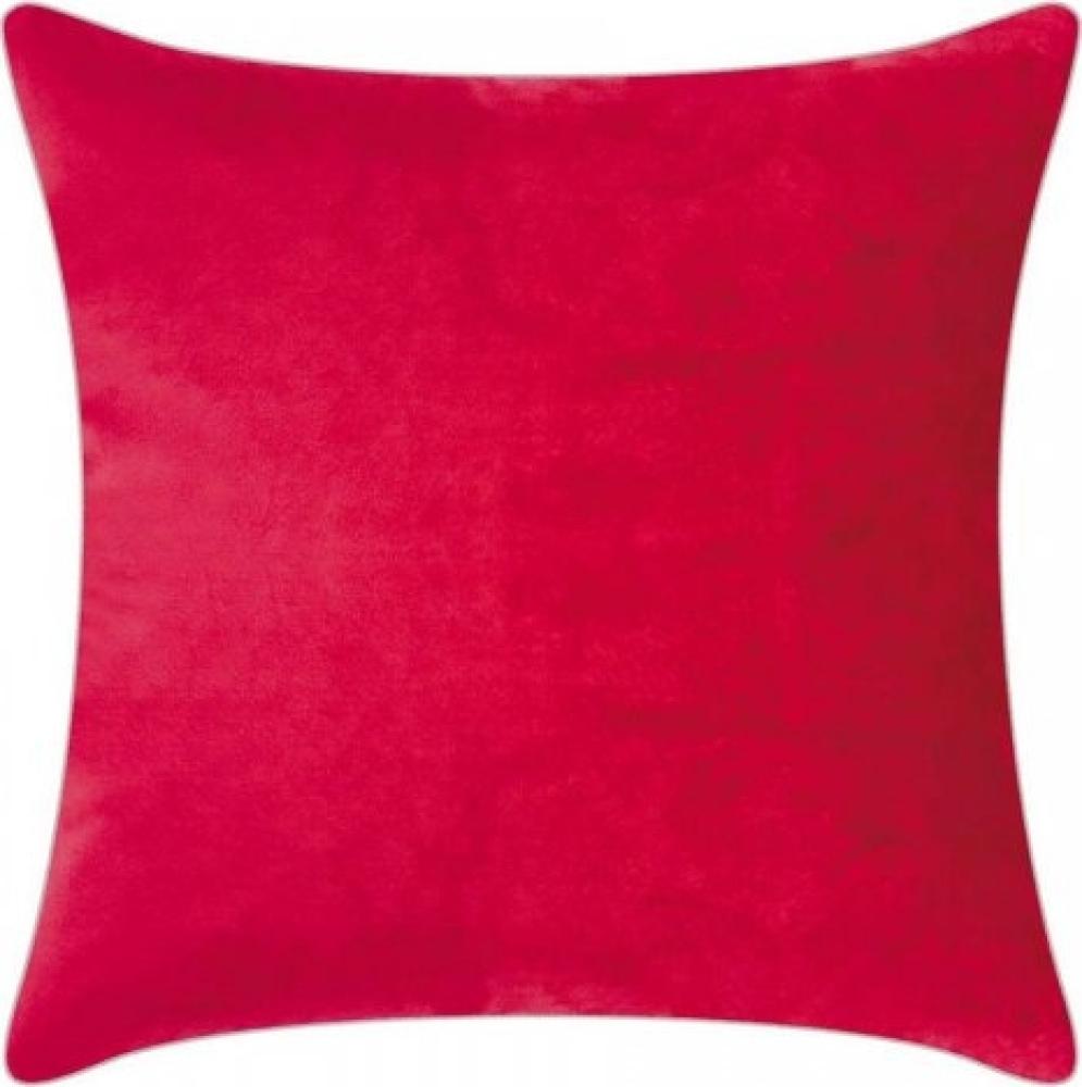 pad Kissenhülle Samt Elegance Rot (50x50cm) 10127-Q40-5050 Bild 1