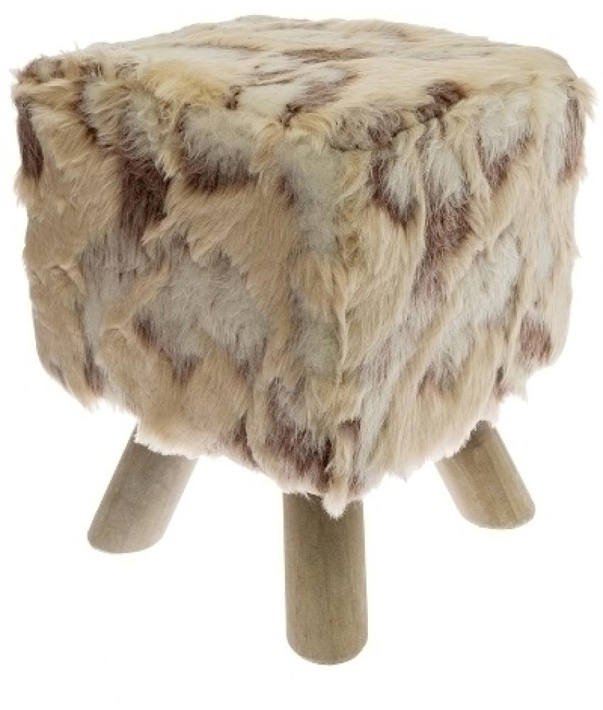 Fellhocker Footstools Natur Hell Bild 1