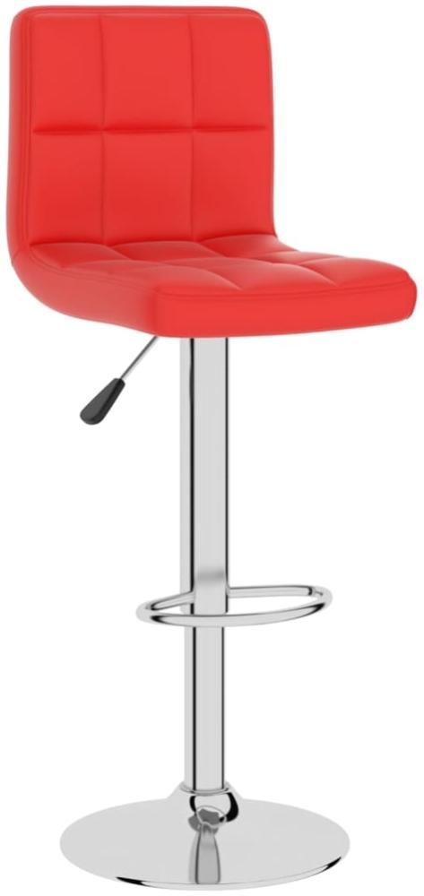 vidaXL Barhocker Rot Kunstleder [334221] Bild 1