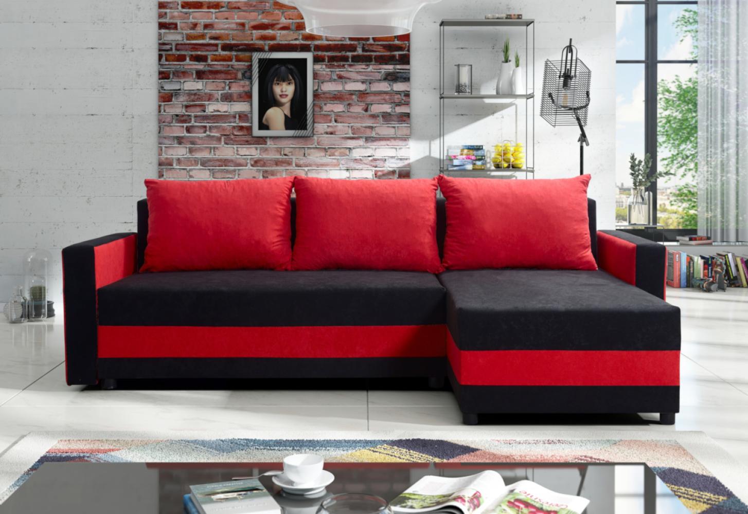 Ecksofa MALPA, 233 x 81 x 140, alova 04/alova 46, rechts Bild 1