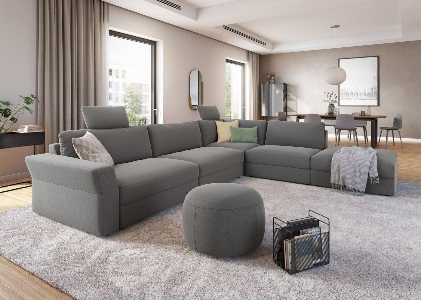 sit&more Ecksofa Cadabra L-Form, Breite 356 cm, mit Sitztiefenverstellung Bild 1