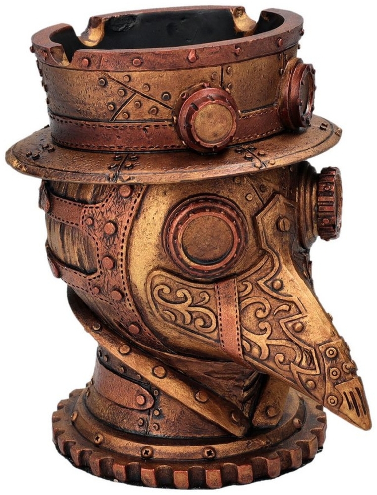 Figuren Shop GmbH Aschenbecher Aschenbecher Schatulle - Pestdoktor - Derek Frost - Steampunk Deko Bild 1