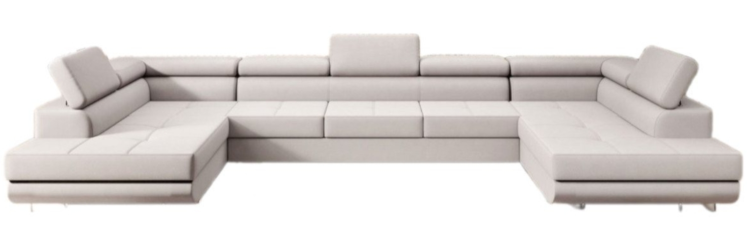 Luxusbetten24 Schlafsofa Designer Sofa Positano, mit Stauraum und Schlaffunktion Bild 1